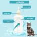 Maval 60ml Silicone Baby Bottle for Pets - Durable Milk Feeder for Puppies & Kittens with Nipple Brush Set - Buy Online on GoSupps.com