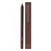 Crayon Pour Les Yeux 2 en 1 Tenue Longue Aiguisable Stylo Eye Liner Beaut Longue Tenue Stylo Sourcils Doux Femmes Filles Brun