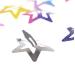 12pcs Colorful Glitter Star Hair Clips - Slip Metal Clasp Pentagram Clips 2.5 cm - International Shipping - Buy Online on GoSupps.com