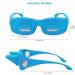Prism Glasses - Lazy Readers for Bed & Sofa | 90 Horizontal Eyeglasses for Reading & Watching TV | Unisex Myopia & Presbyopia Relief - Buy Online on GoSupps.com