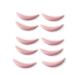 Libeauty Lash Lift Silicone Shield for Lower Eyelash - Pink 5 Pairs Shields for Lower Eyelash - Pink