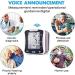 LotFancy Talking Wrist Blood Pressure Monitor | 2 User, 120 Reading Memory, Large LCD Display - Buy Online on GoSupps.com