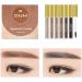  Beliky Girl 6 Colors Eyebrow Color Gel Waterproof Cream for Light Blonde Soft Brown and Black Brows - Buy Online on GoSupps.com