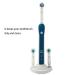 Food Safety Plastic Charging Station for Oral-B Electric Toothbrush - Includes Brush Head Storage & 4 Dust-Proof Toothbrush Heads - Buy Online on GoSupps.com