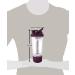 KICHLY (Set of 2 Classic Protein Shaker Bottle (700 ml) with Protein Shaker Ball - Non-Leak Cap with Container for Protein Shakes Perfect Fitness & Workout Partner (Plum & Clear) - Buy Online on GoSupps.com