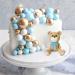 33 PCS Blue Bear Cake Toppers for Baby Shower & Birthday Parties - Buy Online on GoSupps.com