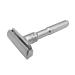 Premium Adjustable Safety Razor for Men & Women - Butterfly Opening 6-Gang Alloy Wet Razor with Leather Case & 5 Blades for Gentle Shaving - Buy Online on GoSupps.com