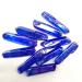 100g Blue Aura Titanium Crystal Coated Strip Quartz Rough Violet Crystal Stone Strip for Decoration