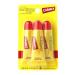 Carmex Original Flavored Lip Balm Value Pack 3 ea (Pack of 2)