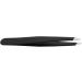 Stainless Steel Black Matte Slant Tip Eyebrow Tweezers by AURAY - Buy Online on GoSupps.com