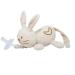 Samuliy pacifier holder animal pacifier animal attachment |Cuddly pacifier holder |Skin -friendly more comfortable beautiful pacifier buddy for children's parties from 0 months of rabbits