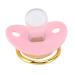 Ultra-Light Soft Silicone Pacifier for Newborns 6-18 Months - BPA-Free Ergonomic Pink Design for Breastfeeding Support - Buy Online on GoSupps.com