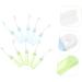CLISPEED Portable Toothbrush Cleaning Brush - 20pcs Folding Soft Travel Toiletries for International Shipping - Buy Online on GoSupps.com