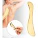 Verdant Touch Shabbrett Brass Gua Sha Tool - 180mm Massage Device for Body & Neck Pain Relief - Buy Online on GoSupps.com