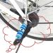 Anti-Slip Red Bike Pedals Axle Foot Rest Pegs for BMX Mountain Bicycle Cycling - 1 Pair - Buy Online on GoSupps.com