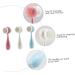 FRCOLOR 3pcs Double-Sided Cleansing Brush Set - Exfoliate & Deep Clean Pores | Facial & Body Scrubber Tool for Radiant Skin - International Shipping - Buy Online on GoSupps.com