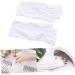 minkissy 3 Pairs Gloves Nail Shield Glove Cotton Glove Chinese Wooden Pillow Silicone Ear Display Glove Manicure Glove Sun Protection White - Buy Online on GoSupps.com