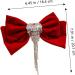 Housoutil Tassel Hair Clip Bowknot Hairpin Vintage Hair Bows Headpiece for Women Big Bow Large Hair Bow Clip Bow Hair Clips Girl Hair Bows Lip Gloss Pearlescent Miss - Buy Online on GoSupps.com