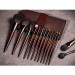 14-Piece Wooden Handle Makeup Brush Set | Premium Beauty Tools for Flawless Application - International Shipping Available - Buy Online on GoSupps.com