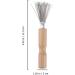 Cabilock 2 pi ces Peigne Nettoyeur avec Griffes M talliques Outil de Nettoyage pour Cheveux Manche Bois Accessoire Coiffure Pratique pour Enlever Poils et Poussi res - Buy Online on GoSupps.com