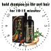 500ML MEIDU 3-in-1 Instant Black Hair Dye Shampoo with Herbal Ingredients - Fast Hair Coloring for Women & Men - 100% Grey Coverage - Buy Online on GoSupps.com