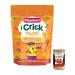 Italian Gourmet E.R. Plasmon i Crick Snacks with Pumpkin Carrot and Rosemary Flavour 100g Bag + Polpa di Pomodoro Italian Gourmet Polpa di Pomodoro 400g Box