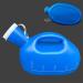 Urine Bottles for Men Leak-Proof 2000ML Portable Potty Pee Bottle with Hose and Lid for Hospital Home Camping Car Travel White - Buy Online on GoSupps.com
