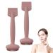 Facial Cleanser Brush - Dual Head Pore Cleansing Brush Waterproof Silicone Facial Scrubber Skin Friendly Mud Film Brush Manual Leather Powder 2pcs