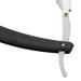 Premium Black Barber Blade Razor for Hairdressers | 6.3-9.7 Inch Barber Razor - Worldwide Shipping - Buy Online on GoSupps.com