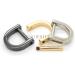 CRAFTMEMORE 5/8 Inch (Inside Width) D-Rings with Closing Screw Shackle Key Holder Horseshoe U Shape Dee Ring DIY Leather Craft Purse Replacement 4 pcs (Gold) - Buy Online on GoSupps.com