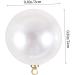VILLCASE 300 Pcs Dangle Drop Charms Diy Charms Necklace Pendants Diy Pearl Charms Round Pearl Beads Pearl Teardrop Pendants Prime Jewelry Pendant Bracelet Charms Key Chain Abs Sheep Eye - Buy Online on GoSupps.com