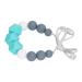 Silicone Baby Teething Necklace - Medium Hardness Chew Toy for Toddler Kids (Green) - Buy Online on GoSupps.com