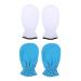 VINTORKY 2 Pairs Essential Oil Gloves Portable Wax Mitts Nursing Supply Washable Paraffin Mitts Nursing Accessory Reusable Wax Gloves Kerotherapy Accessory Reusable Paraffin Mitts