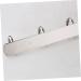 Alipis 5 Wall Hanging Hooks Kitchen Hooks Pegs Wall Clothes Hangers Stainless Steel Door Frame medium Silver - Buy Online on GoSupps.com