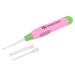 Qtqgoitem Plastic Flash Light Ear Cleaner Earwax Remover Earpick Pink (Model: d38 2d3 BFF 6ec e5c)