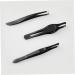Didiseaon 1 Make up Kit Eyebrow Tweezers for Women Nasal Spray Pointed Tweezers Facial Hair Removal Tool Metal Eyebrow Tweezer Splinter Tweezers Miss Banana Clip Eyebrow Trimming 9x1cm Black - Buy Online on GoSupps.com