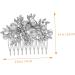 SKISUNO Bridal Comb Wedding Hair Comb Bride Hair Comb Bridal Rhinestone Hair Comb Bridal Hair Comb Wedding Hair Accessory Bridesmaid Hair Comb Pearls Hair Comb - Buy Online on GoSupps.com