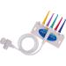 Multi-Colored Oral Irrigator & Dental Floss Set - 3 Piece Dental Care Kit for Effective Oral Hygiene - Buy Online on GoSupps.com
