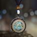 Sinymilk Sacred Eye of Horus Protected Amulet Healing Meditation Energy Orgonite Pendant stone crystal epoxy obsidian - Buy Online on GoSupps.com