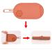 Brush Cleaning Mat | Silicone Cleanser Brush Clean Pad - Portable Cosmetic Cleaning Pads Scrubber Mat Pad for Foundation & Lip Brush brown - Buy Online on GoSupps.com