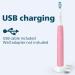 Philips Sonicare 3100 Power Toothbrush - Rechargeable Electric Toothbrush with Pressure Sensor | Deep Pink HX3681/06 - Buy Internationally - Buy Online on GoSupps.com