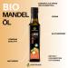 Buy Herballand Organic Almond Oil 500ml - Cold-Pressed Natural & Vegan Cooking Oil for Cooking Baking Salads & Skin Care - 2x250ml - Buy Online on GoSupps.com