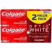 Colgate Optic White Stain Fighter Gel Toothpaste 90 mL 2 pack Clean Mint Paste 90 ml (Pack of 2) - Buy Online on GoSupps.com