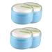 Toyvian 4pcs talcum powder puff case baby after-bath puff container body puff container baby puff case cosmetic lotion