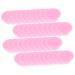Osaladi 20 pair of anti-slip cover for glasses glasses anti-glasses tension nerd wax frame hook glasses temple glasses ear handle mini glasses holder pebble gel glass clip 1.5x1.2cm pink pink
