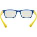 Buy LHSDMOAT Children's Blue Light Filter Glasses | Block Blue Light Rectangular Frame Gaming Glasses - Blue/Yellow - Buy Online on GoSupps.com
