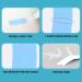 Fzzuzdlap 36 Piece Wigs Lace Tape Double Side Hair Blue Light Weight PU Waterproof Super Styling Hair Extension Piece - Buy Online on GoSupps.com