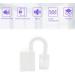 4 Set Hinge Guard Baby Finger Protector Plastic Finger Pinch Guard Door Locks Guard Door Safety for Door Window Protection Baby Kids Finger - Buy Online on GoSupps.com