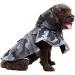 Cokobin Reflective Ultra-Light Waterproof Dog Jacket with Hood - Breathable Rain Cover for Medium & Large Dogs (Gray) - Buy Online on GoSupps.com