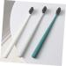 Partykindom Portable Soft Toothbrush Set - 4 Reusable Mouthwear Brushes for Adults with Bracket | Ideal Manual Oral Care - Buy Online on GoSupps.com